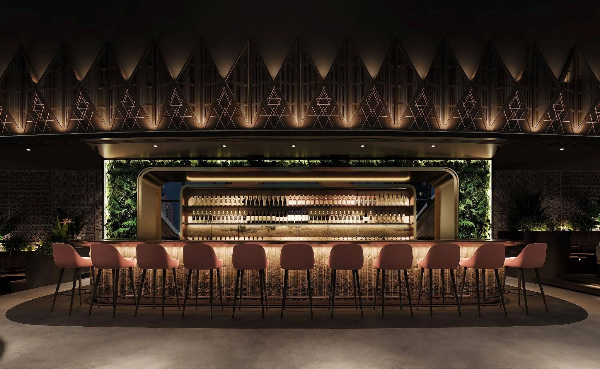 Attiko Lounge - Sofitel Diamond Crown Hotel